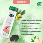 Buy Joy Natural Actives Deep Nourishing & Black Shine 4 in 1 Multi Action Conditioning Shampoo (Pack of 2 X 340ml) - Purplle