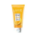 Buy Lakme Blush & Glow Lemon Face Wash With Vitamin C (100 g) + Kiwi Facewash, with Vitamin C Serum 100 gm + Strawberry Face Wash (100g) - Purplle