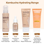 Buy mCaffeine Kombucha skin csms routine ( Cleanser + serum + moisturizer + sunscreen) Combo of 4 - Purplle