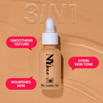 Buy NY Bae Foundation & Setting spray Combo | 3 in 1 Serum Foundation with Primer Warm Cashew 03 (30 ml) | Matte Setting Spray (100 ml) - Purplle