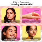 Buy NY Bae Strobe Glow Trio | Pack Of 3 | Strobe Cream | Pink Topaz | Shimmer Setting Spray | Gold Makeup Fixer | Brightening Primer | Korean Glow | Long Lasting Glow | Makeup Kits - Purplle