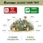 Buy Paradyes Cherry Coke Glossy Hair Tint Semi-Permanent Creme Color For Natural Black Hair (Pack of 3) - Purplle