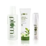 Buy Plum Green Tea CTM Kit (Face Wash 100 ml + Toner 200 ml + Mattifying Moisturiser 50 ml) - Purplle