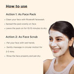Buy Ricekraft De Tan Face Pack cum scrub for Glowing skin and Exfoliating, For Korean Glass Skin, For Oily Skin, Acne & Pimples, All Skin Types, For Men and Women - 100 gm - Purplle