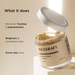 Buy Ricekraft De Tan Face Pack cum scrub for Glowing skin and Exfoliating, For Korean Glass Skin, For Oily Skin, Acne & Pimples, All Skin Types, For Men and Women - 100 gm - Purplle