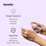 Buy Ricekraft Under Eye Cream For Dark Circles, Wrinkles, Puffy Eyes, Anti ageing | Cruelty-Free, Paraben Free | with Rice Extract, Lavender, Green Tea | No Synthetic Fragrance | For Men and Women - 15 gm - Purplle
