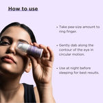 Buy Ricekraft Under Eye Cream For Dark Circles, Wrinkles, Puffy Eyes, Anti ageing | Cruelty-Free, Paraben Free | with Rice Extract, Lavender, Green Tea | No Synthetic Fragrance | For Men and Women - 15 gm - Purplle