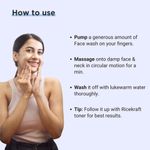 Buy Ricekraft Rice Water Face Wash | Korean Cleanser | Rice & Aloe Vera | Anti-Aging | Brightens & Softens skin | Paraben Free | Cruelty-Free | For Men and Women | All Skin Types, 100 ml - Purplle