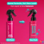 Buy Matrix Opti.Repair Professional Porosity Filling Spray Liquid Protein + Vitamin B5 Repairs Damage from 1st Use Heat Protection, 100 ml - Purplle