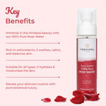 Buy Be Soulfull Rose Elixer 100% pure Rose water Mist - 100ml/1.76 Fl Rich in antioxidants, it soothes, calms, and balances skin. Suitable for all types, it hydrates & moisturises the skin. 100ml/1.76 Fl oz - Purplle
