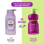 Buy Hula Hoop Exfoliating Body Wash by Foxtale | Exfoliates & Smoothens | 250 ml - Purplle