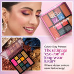 Buy Hilary Rhoda Colour Stay Eyeshadow Palette | 12 Shades | Highly Pigmented & No Fallout | Matte & Shimmer Finish | Blendable Eyeshadow Palette | 20 gm ( Shade-1) - Purplle