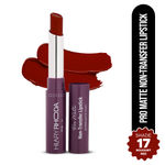Buy Hilary Rhoda Pro Matte Non-Transfer Lipstick | Waterproof & Smudge-Proof | 12-Hour Long Stay | 24 Shades Available | Highly Pigmented Matte Finish Lipstick | 2 gm - (Bouquet Red | Shade 17) - Purplle