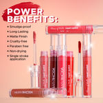 Buy Hilary Rhoda Power Of Matte Liquid Lipstick | Buildable Colour | Long Lasting & Matte Finish | Lightweight & Non-Drying Formula | Smudge Proof & Non-Transferable | 3 ml (Pale Berry - Shade 13) - Purplle