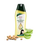 Buy AYUR HERBALS Soya Protein Shampoo 1000 ml I For Thin & Delicate Hair I Pack of 1, Unisex - Purplle