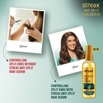 Buy Streax Anti Split Hair serum, 45 ml I with Bio - Elixir I Controls split ends I 82% reduction in Split Ends I 60% reduction in dryness - Purplle