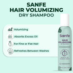 Buy Sanfe Hair Volumizing Dry Shampoo - 200ml | Instantly refreshes & add volume | Leaves no residue, Absorbs Oil and Dirt, Hair Volumizer, Safe For Daily Use | For both men & women - Purplle