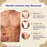 Buy Sanfe Painless & Detan Hair Removal Spray Cream - 112 ml | For Chest, Back, Legs, Arms & UnderArm | Removes Hair in 10 Minutes with Skin Detan | Contains charcoal, For all skin types - Purplle