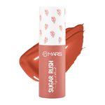 Buy MARS Sugar Rush Liquid Blush (4.5 ml) (02-CORAL SORBET) | High-Pigmentation | Lightweight Formula | Dewy Matte Finish | Long-Lasting | Smooth Radiant Glow | Easy Doe-Foot Applicator - Purplle
