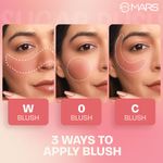 Buy MARS Sugar Rush Liquid Blush (4.5 ml) (02-CORAL SORBET) | High-Pigmentation | Lightweight Formula | Dewy Matte Finish | Long-Lasting | Smooth Radiant Glow | Easy Doe-Foot Applicator - Purplle