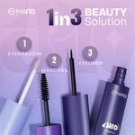 Buy MARS TRIO Treat 3-IN-1 Eye Makeup Kit with Eyeliner, Mascara & Eyeshadow (24.50 gm) | Travel Friendly Design | Long-Lasting | Versatile | Effortles Application - Purplle