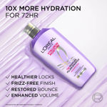 Buy L'Oreal Paris Hyaluron Moisture 72HR Moisture Filling Shampoo powered by Hyaluronic Acid, for Frizz-free, Hydrated and Bouncy Hair Full of Life | 1000ml - Purplle