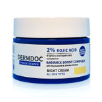Buy DERMDOC 2% Kojic Acid Glow Fusion Formula Night Cream (25 gm) | Skin Brightening I Targets Pigmentation I With Niacinamide & Alpha Arbutin - Purplle