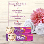 Buy Kisra Premium Pimple Care Cream Effectively Treats Pimple, Acne, Blackhead, Whitehead, Dark Spots& Under Eye Dark Circle 15gm (Pack Of 2) - Purplle