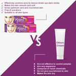 Buy Kisra Premium Pimple Care Cream Effectively Treats Pimple, Acne, Blackhead, Whitehead, Dark Spots& Under Eye Dark Circle 15gm (Pack Of 2) - Purplle