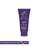 Buy Kisra Pimple Care Face Wash with AHA, BHA, Tea Tree & Neem | Remove Acne, Pimples & Dark Spots For All Skin Types – 50 ML (Pack of 3) - Purplle