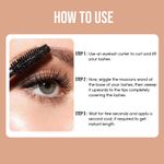 Buy Glam 21 Star Lash Mascara |Waterproof | Clump Free|Instant Volume|Intense Black Finish|Silky Smooth Lashes |Smudge Free|Long Lasting|Flexible Wand | Lightweight | Black- 10 ml - Purplle