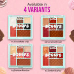 Buy Glam 21 Scoop Makeup Palette | Face Palette | Eyeshadows,Contour,Highlighter,Blusher|Mattes & Shimmers|Travel Friendly|Chocolate Chip, 15 gm - Purplle
