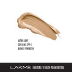 Buy Lakme Invisible Finish SPF 8 Foundation - Shade 04 (25 ml) - Purplle