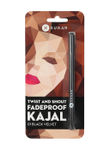 Buy SUGAR Cosmetics - Twist And Shout - Fadeproof Kajal Gel- 01 Black Velvet (Black Kajal) - Longlasting Formula, Lasts Up To 10 Hours, Multicolor - Purplle