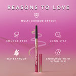 Buy Blue Heaven Holographic Eyeliner, Smudge Proof & waterproof eyeliner long lasting upto 8hrs | Monochrome Effect | Super Color Pay-Off | Infused with Vitamin E | Blossom Haze | 0.30 gm - Purplle
