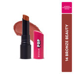 Buy SUGAR POP Ultrastay Transferproof Lipstick 14 Bronze Beauty Waterproof | Smudgeproof 4 gm - Purplle
