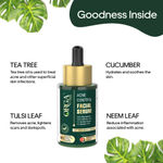 Buy Orgatre Acne Control Facial Serum | Anti acne serum for oily skin (30ml) - Purplle