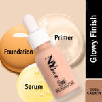 Buy NY Bae Bestsellers Kit | Medium Skin | Strobe Cream -Pink Topaz (12 gm)| Glowy Serum Foundation (30 ml)| Lip Crayon - Nude pink and brown shades(6.5 gm) | Black Kajal(0.30 gm) | Volume Mascara (8 ml)| Highligher | Everyday Glowy Makeup - Purplle