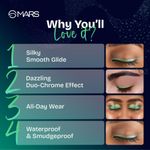 Buy MARS Northern Lights In A Pen Retractable Eyeliner (0.35 gm) (04-SIBERIAN SPECTRUM) | Duo-Chrome Shimmer Effect | Long-Lasting | Water Restiant & Smudge-Resistant | | Silky Smooth Glide | All Day Wear - Purplle