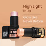 Buy Swiss Beauty High Light It-Up Highlighter | With Vitamin E & Jojoba Complex | Instant Radiant Glow | Long-Lasting | Creamy & Blendable | Twist-Up Format -Radiant Pink 8 gm - Purplle