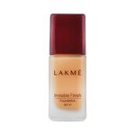 Buy Lakme Invisible Finish SPF 8 Foundation - Shade 05 (25 ml) - Purplle