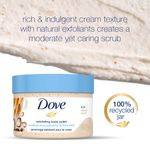 Buy Dove Exfoliating Body Polish Scrub, Rice Milk And Moisturizing Macadamia, 298 gm - Purplle
