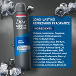 Buy Dove Men+Care Cool Fresh Dry Spray Antiperspirant Deodorant (250 ml) - Purplle