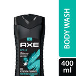 Buy Axe Apollo 3 In 1 Body, Face & Hair Wash for Men, Long-Lasting Fragrance, 400ml - Purplle