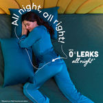 Buy Whisper Bindazzz Nights 10 XXXL Sanitary Pads, Upto 0% Leaks All Night Long - Purplle