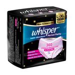 Buy Whisper Super Absorbent Period Panty , 6 L-XL PADS - Purplle