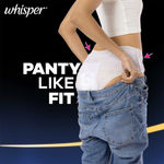 Buy Whisper Super Absorbent Period Panty , 6 L-XL PADS - Purplle