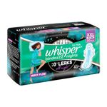Buy Whisper Bindazzz Nights XXL Sanitary Pads Upto 0% Leaks All Night Long (30 pads) - Purplle