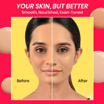 Buy NY Bae Strobe Skin Tint Combo - Fair Skin | Strobe Pink Topaz (12 gm) | Cool Toffee Foundation (30 ml) | Skin Tint | Glowy Korean Skin | Fair Skin Tone | Everyday Makeup Kit - Purplle
