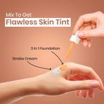 Buy NY Bae Strobe Skin Tint Combo - Fair Skin | Strobe Pink Topaz (12 gm) | Warm Milk Foundation 09 (30 ml)| Skin Tint | Glowy Korean Skin | Fair Skin Tone | Everyday Makeup Kit - Combo of 2 - Purplle